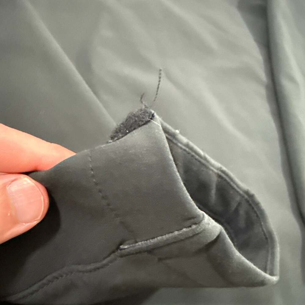 The North Face Apex Softshell Jacket Mens Large Black Windwall Stretch Coat‎ EUC - Picture 9 of 9